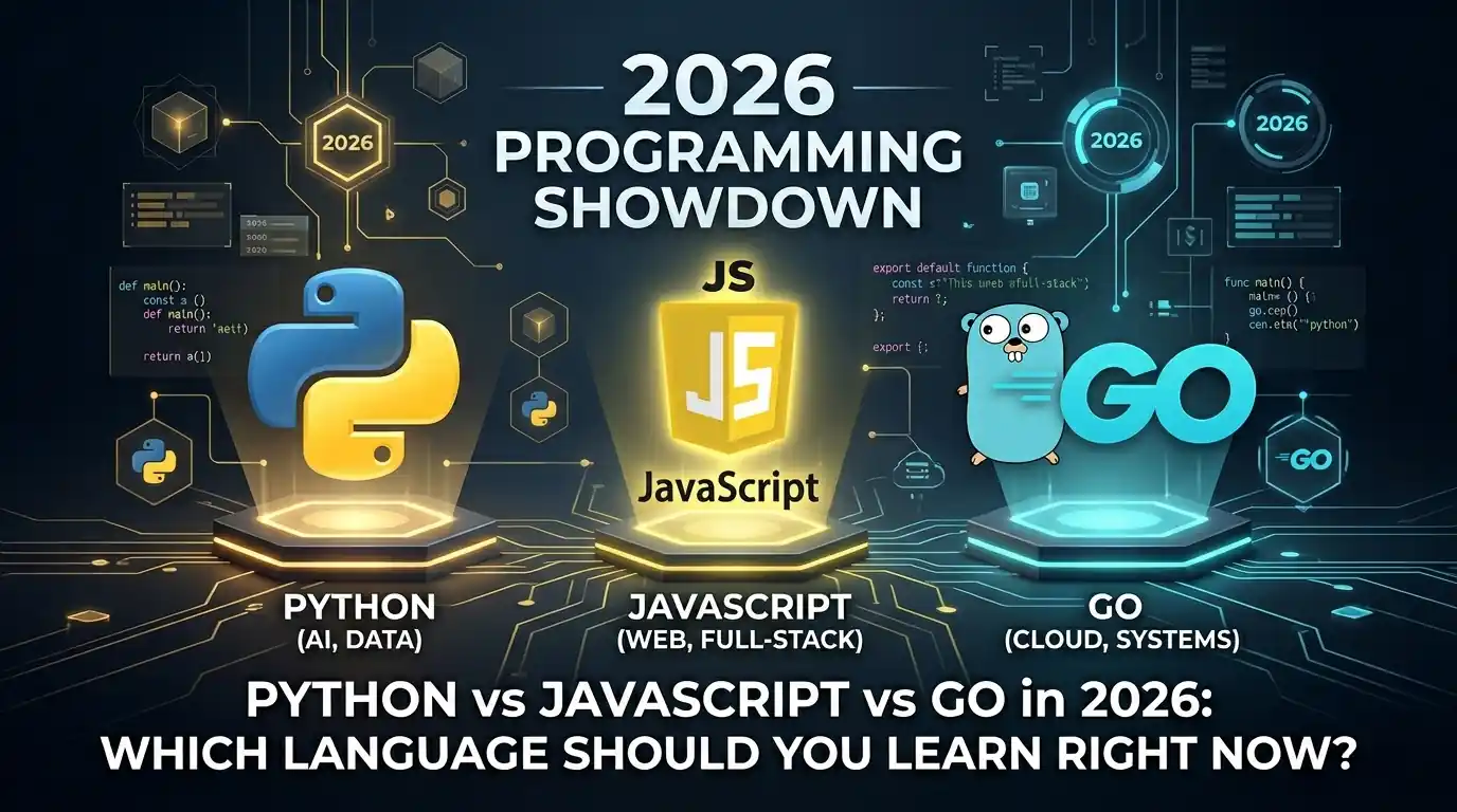 img of Python vs JavaScript vs Go in 2026: Which Language Should You Learn Right Now?