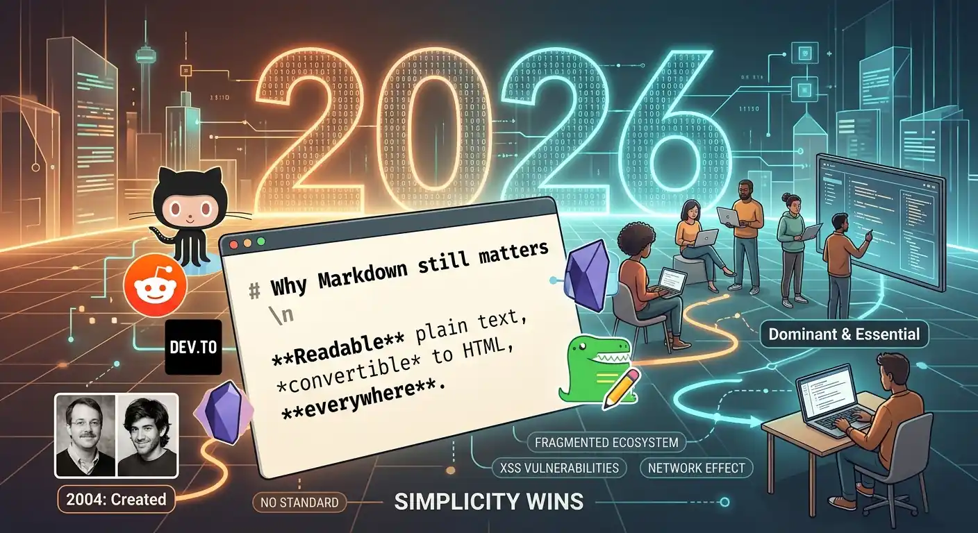 img of Why Are We Still Using Markdown in 2026?